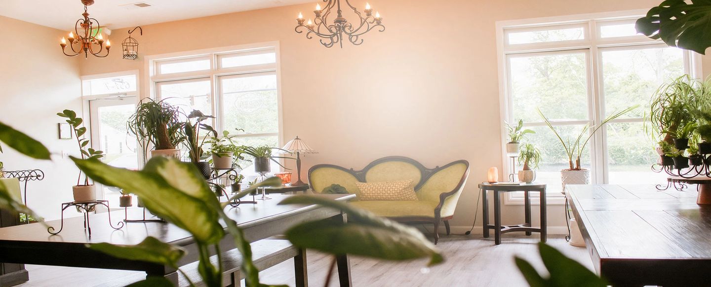 The treatment suite at Lotus and Light Wellness Center